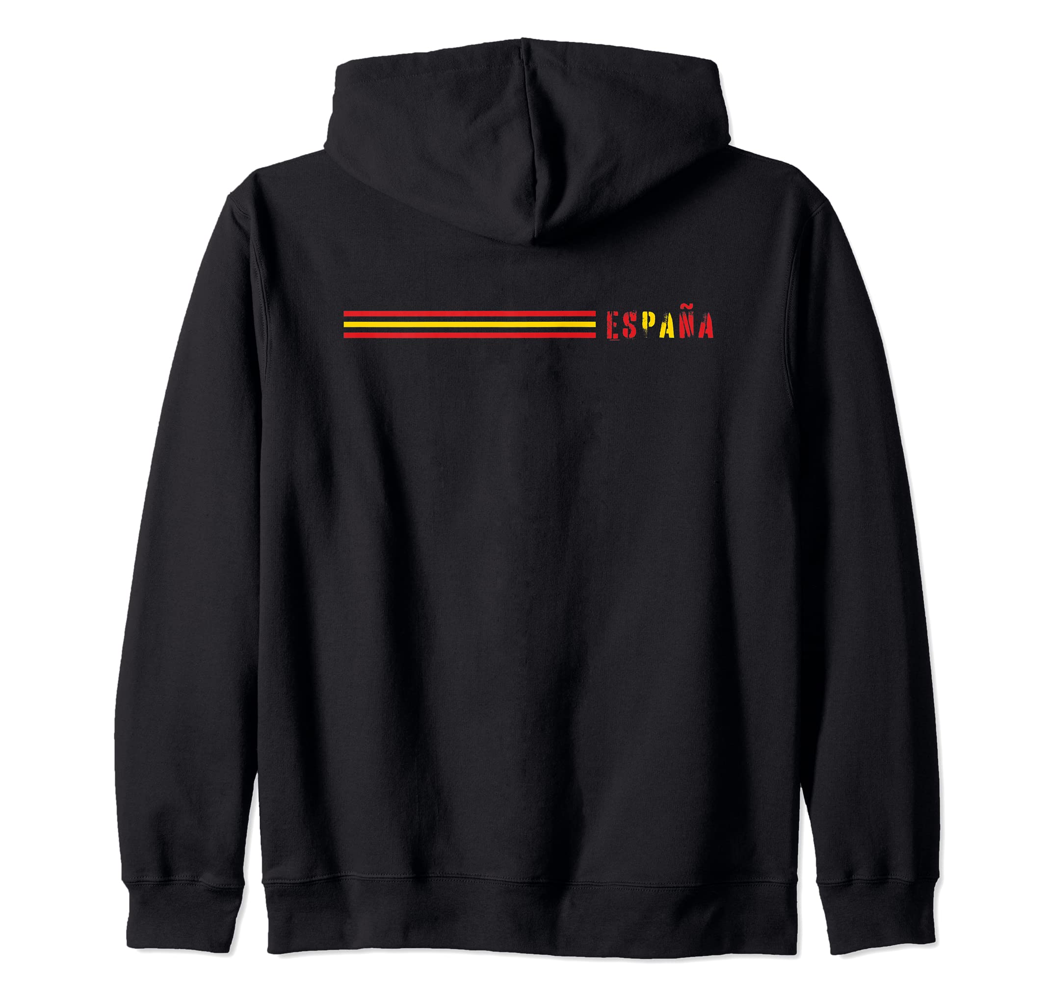 Spain Flag Zip Hoodie