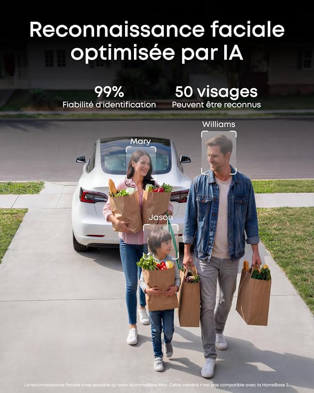 eufyCam C35 Caméra Surveillance WiFi extérieur sans Fil