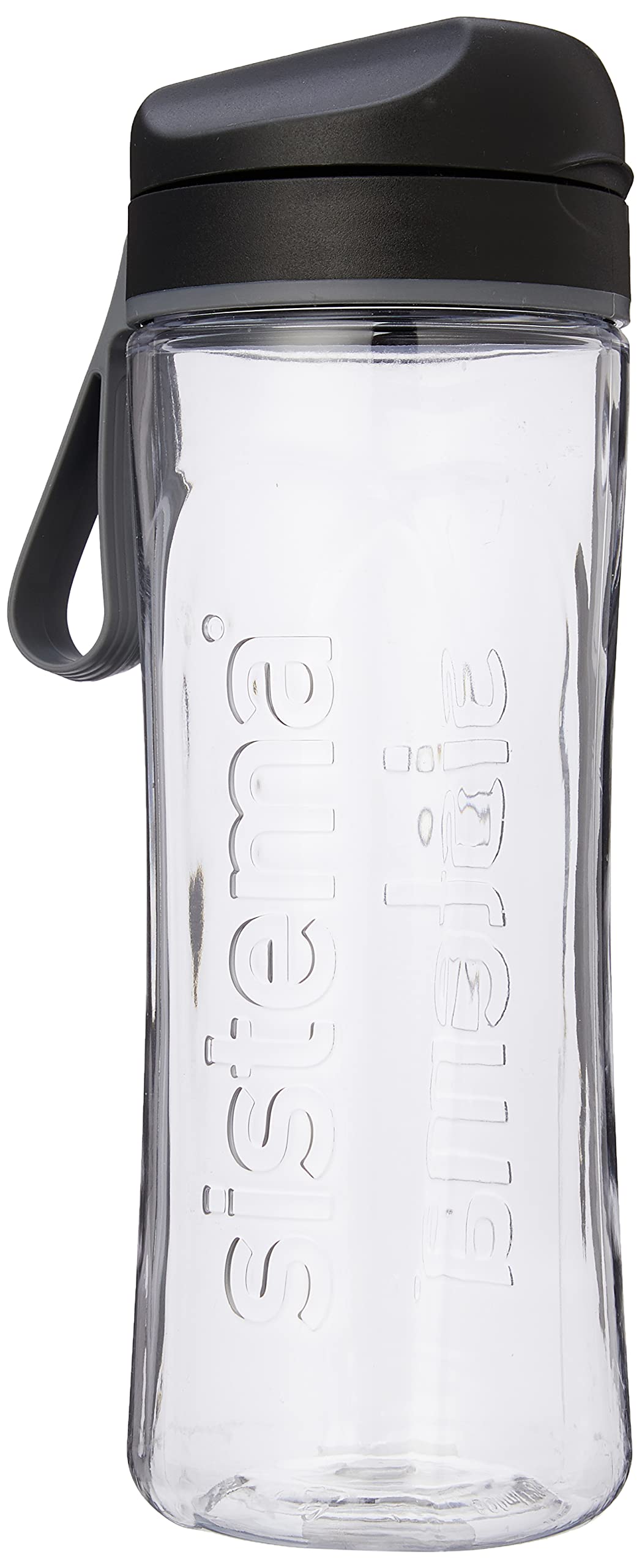 Sistema Hydrate Tritan Swift Water Bottle | 600 ml | Leakproof Water Bottle | BPA-Free | Black โ image 1