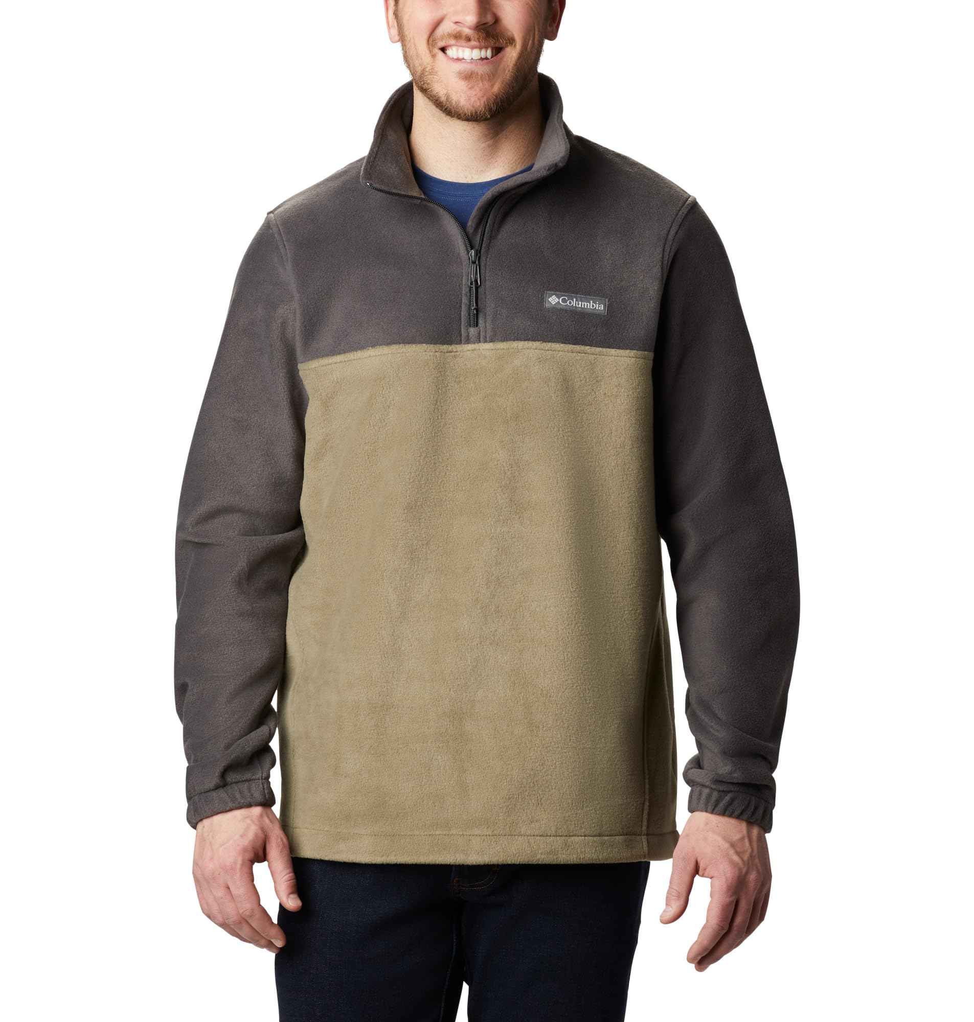 Columbia Men’s Steens Mountain Half Zip Classic Fit Soft Pullover Fleece Jacket