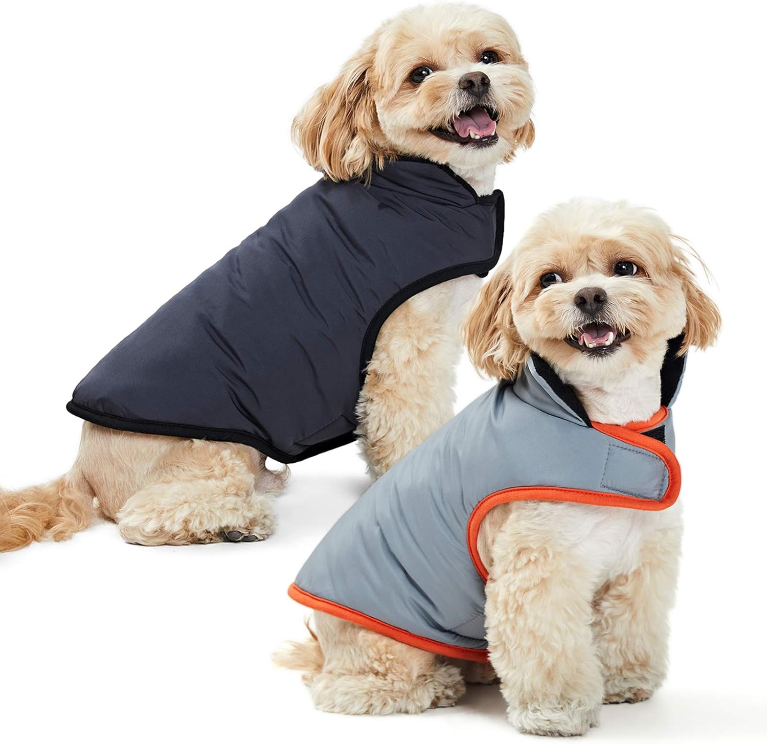 HACHIKITTY Dog Cold Weather Clothes, Warm Dog Jackets for