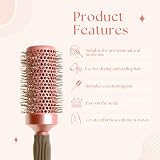 Head Jog 78 Pink Radial Brush Ceramic Coated Barrel 43mm Nylon Bristle view 7