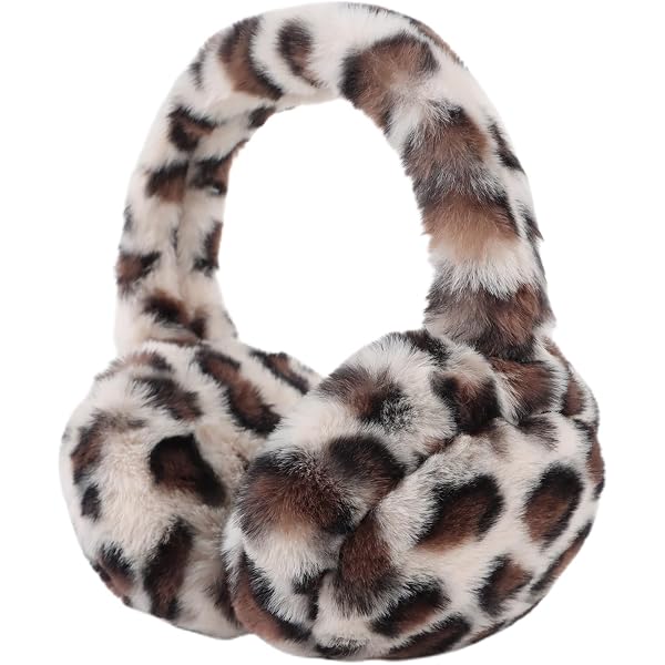 KINBOM Cache Oreilles Hiver, Mignon Fausse Fourrure Cache Oreilles Chauds Pliables Cache Oreille Fourrure Pour Temps Froid Ex Amz