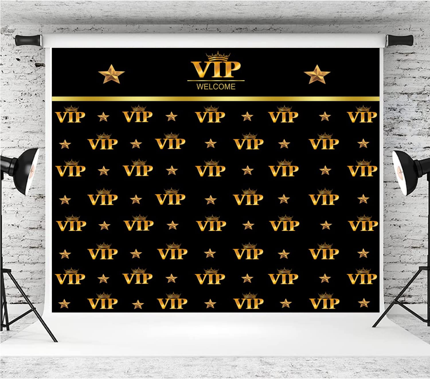 Photo 1 of 10x10ft VIP Red Carpet Event Backdrop VIP Photography Background for Interior Decoration Wallpaper Cine Film Show Booth Celebrity Activity Premiere Award Movie Ceremony Photo Studio Props