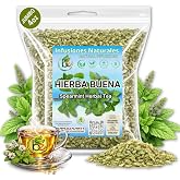 Spearmint Herbal Tea (Hierba, Yerba-Buena) - 4 oz (113g) - Authentic 100% Natural Dried Mentha Spicata Leaves - Caffeine-Free, Vegan &amp; Non-GMO - Premium Loose Leaf - by BEXPERTSUSA