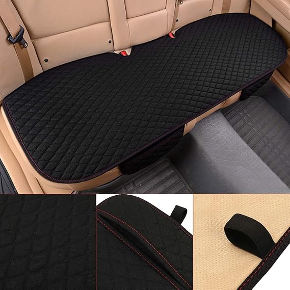 Amazon FantasyRe_JP 車用 シートカバーセット 後部座席用1枚 カーシートカバー 座布団 シートクッション 座席シート カー用品 脱とても簡単 滑り止め 通気 防水 Amazon FantasyRe_JP 車用 シートカバーセット 後部座席用1枚 カーシートカバー 座布団 シートクッション 座席シート カー用品 脱とても簡単 滑り止め 通気 防水