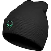 Ztuhjvy Cool Graphic Beanie for Men and Women - Black