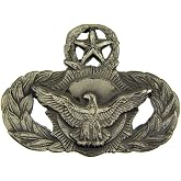 United States Air Force USAF Master Security Police Lapel Pin