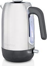 Breville Edge Electric Kettle 1.7 L 3kW Brushed Stainless Glow When Hot VKT192