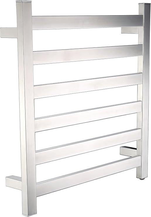 Amazon Com Anzzi Note 6 Bar Wall Mounted Towel Warmer In Polished