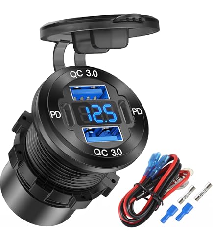Amazon.com: Bell Automotive 22-1-39256-8 3 Outlet Power Strip with USB  Port, Multi, one Size : Cell Phones & Accessories
