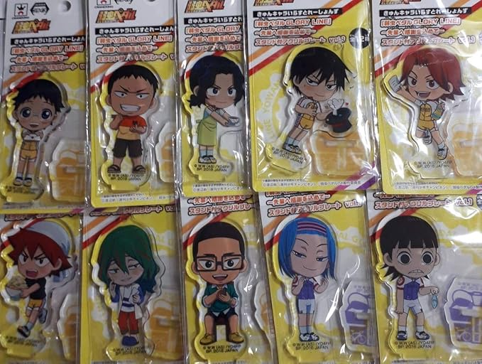 Amazon Co Jp 弱虫ペダル Glory Line 先輩へ感謝を込めて スタンド付 アクリルプレート 大量10個セット 手嶋純太 鏑木一差 今泉俊輔 坂道 巻島他 ホビー 通販