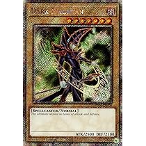 Amazon.com: Dark Magician (9th Art) (Platinum Secret Rare) - RA04