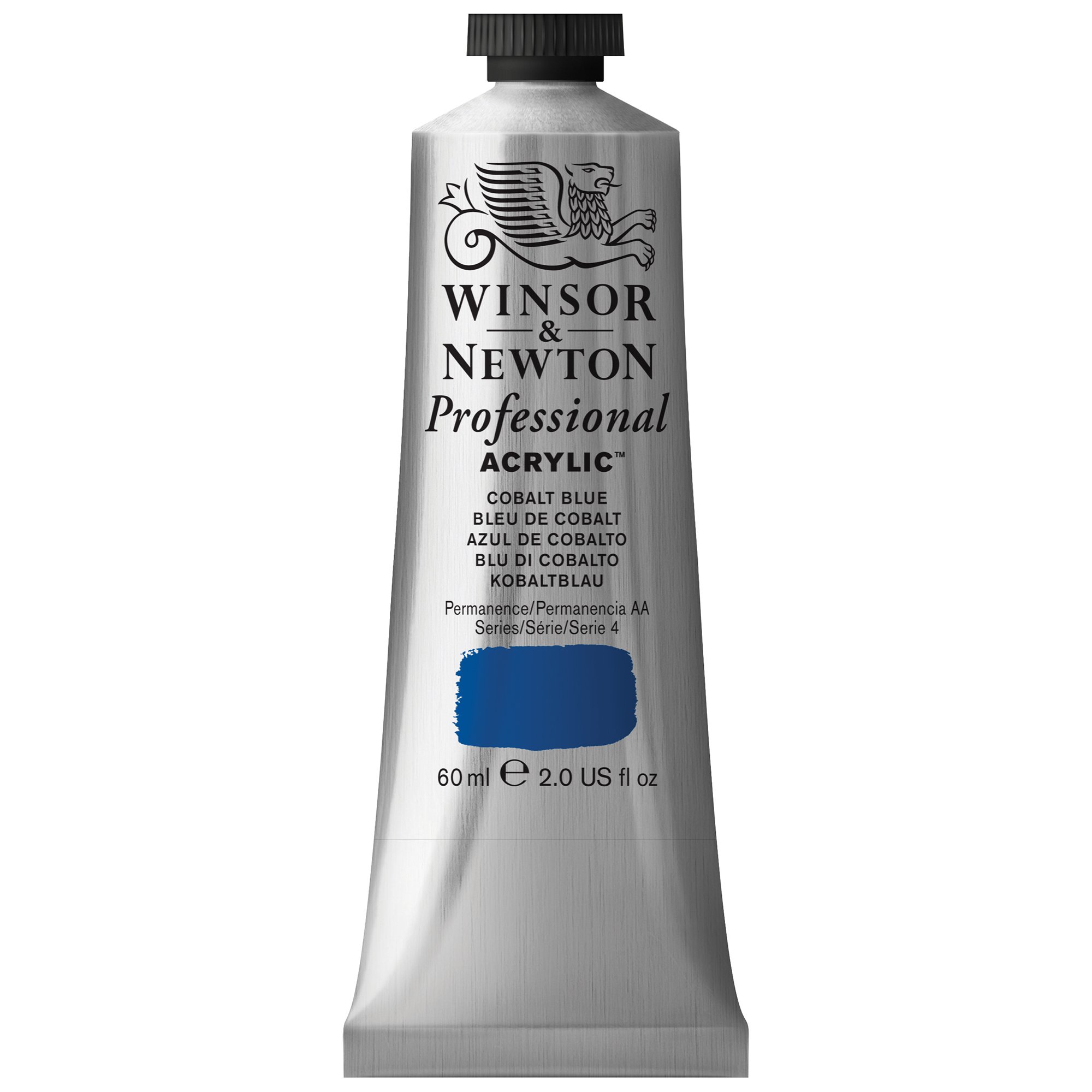 Winsor & Newton 2320178 60 ml Professional Acrylic Colour - Cobalt Blue
