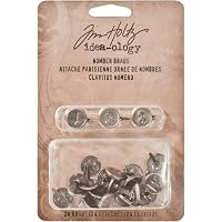 Tim Holtz Idea-ology Mini Sujetadores, 99 Piezas, Ensamblaje De