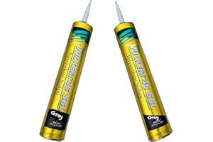 BOOM VALUE Vulkem 45 SSL Grey Semi-Self Leveling Sealant, 2 Pack