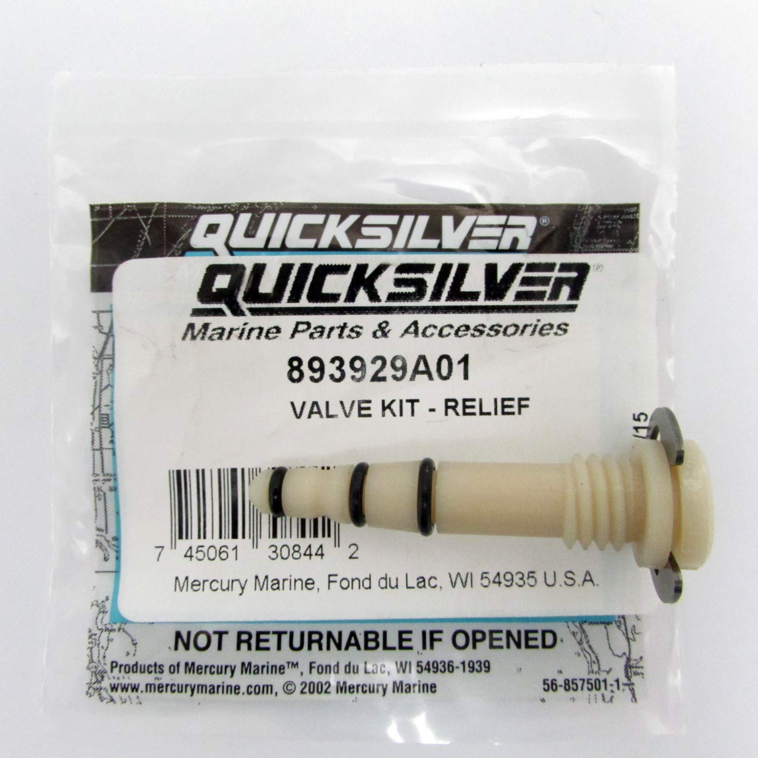 Amazon.com: MERCURY OEM Trim/Tilt Release Valve 893929A01: Sports & Outdoors