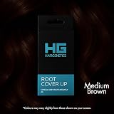Hair Genetics Root Touch Up Powder Medium Brown Conceals Greys Thin Hairline view 2