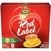 Brooke Bond Red Label Black Tea, 100 Tea Bags, Fine Quality, 7 oz(200g) - Unilever