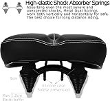DAWAY C30 Large Wide Bike Seat - Oversized Comfort for Peloton & More view 5