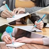 WEMATE 8Pcs Ballpoint Pens Set Blue Ink Women Gift Wedding Bridesmaid view 6