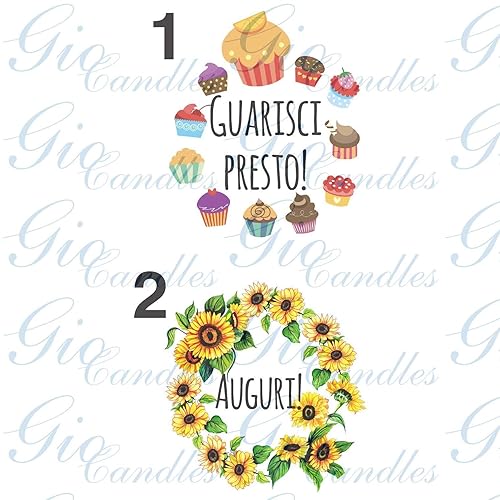 Pronta Guarigione Vasetto Con Candela Con Disegno A Scelta Aroma A Scelta Personalizzata Con Il Nome In Cera Di Soia Oli Essenziali E Stoppino In Legno Amazon It Handmade