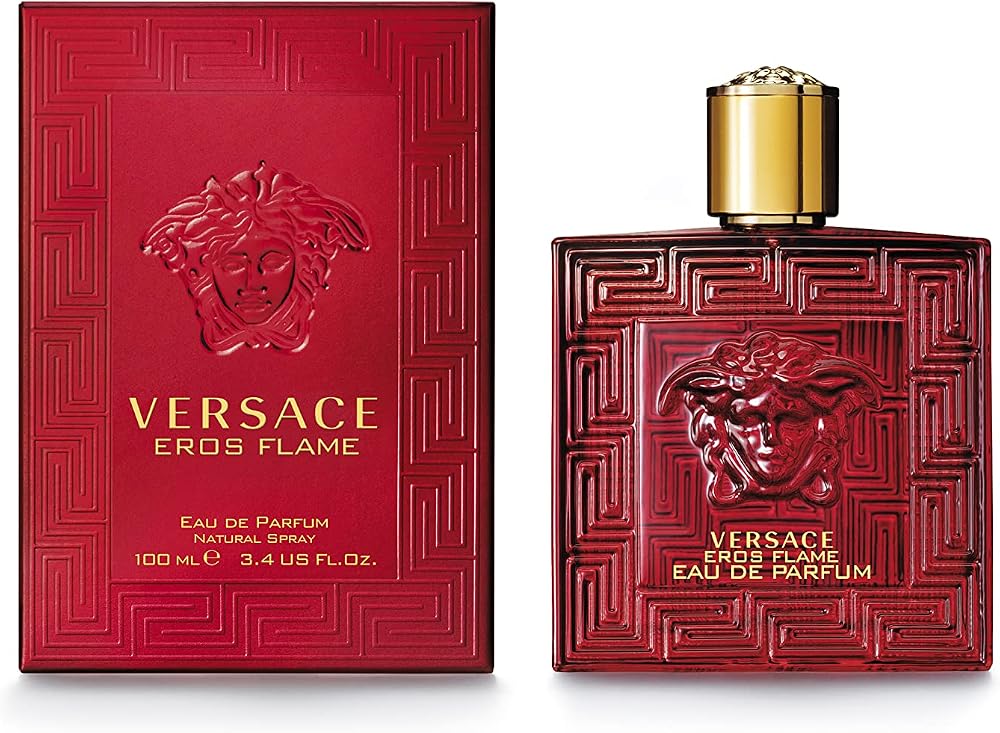 Versace Eros Flame Edp 100ml for Men Pack of 1 - Versace 100 ml
