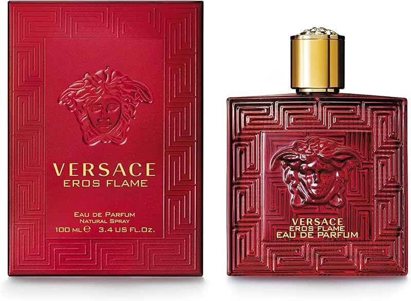 Versace Eros Flame Edp 100ml for Men Pack of 1 - Versace 100 ml