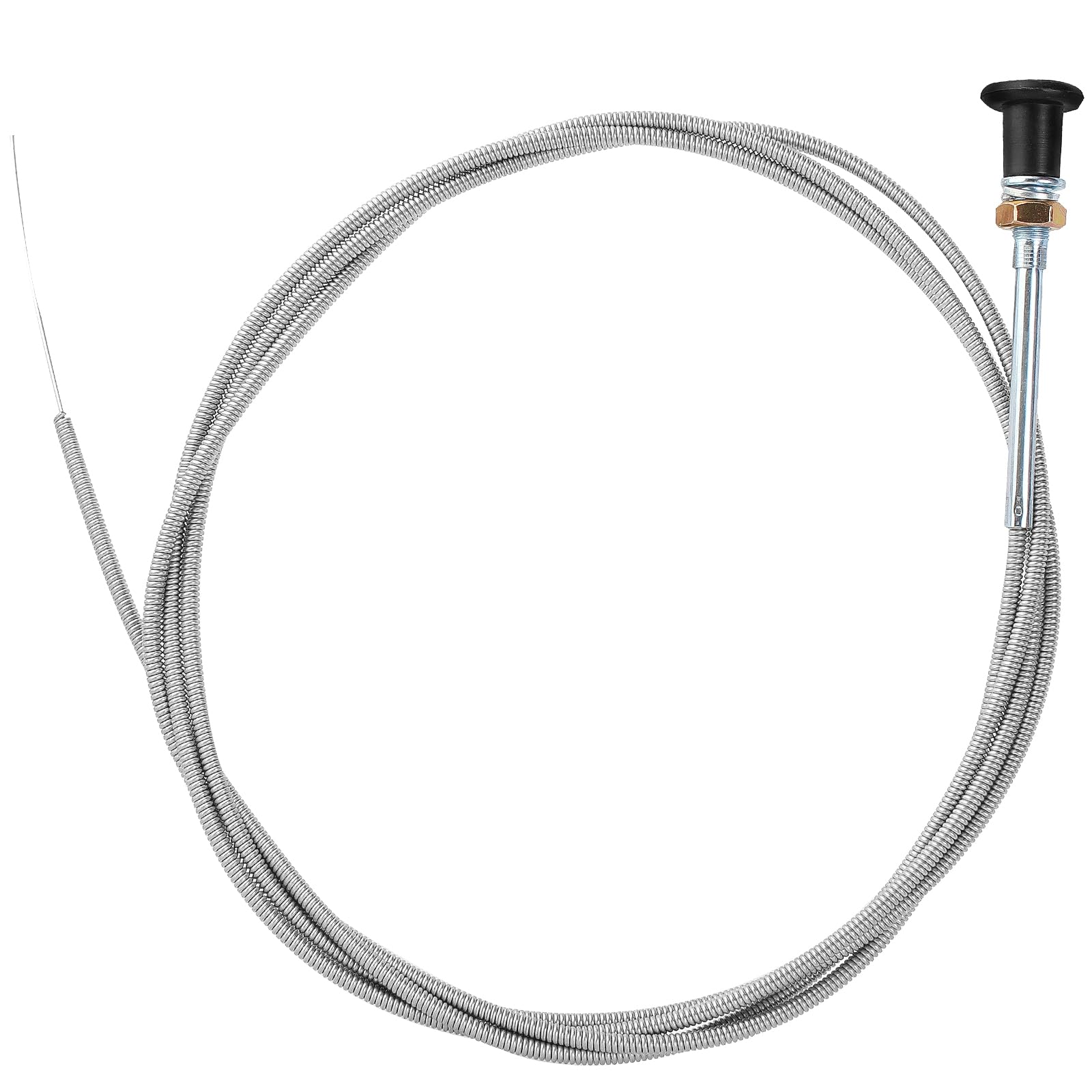 QAZAKY Universal Carburetor Push Pull Choke Control Cable for 60-122 60122 290-835 290835 Lawn Tractor Mower 96" Conduit Go Kart Carts Mini Bike Oregon Lincoln F162 F163 SA200 SA250
