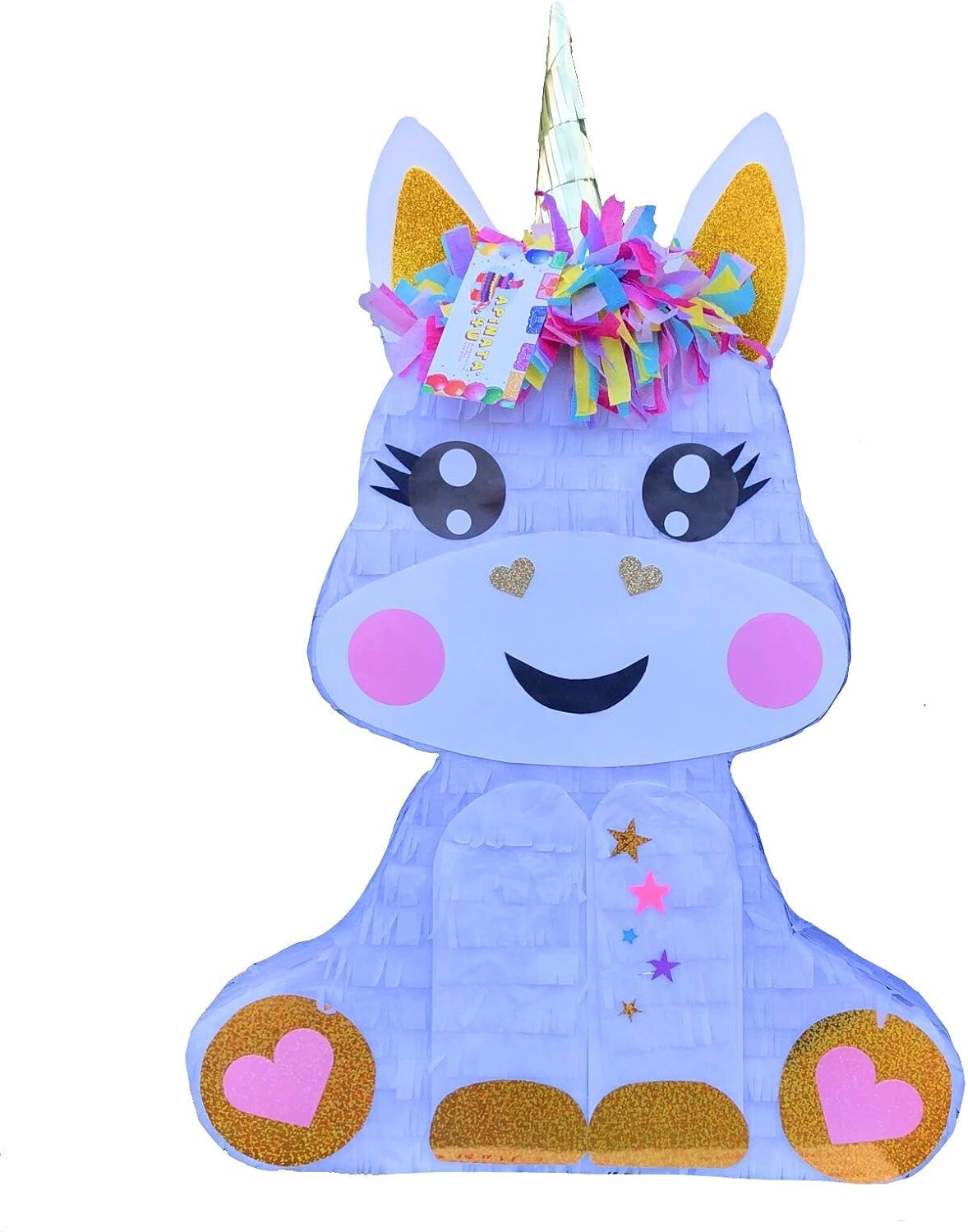 Amazon Com Apinata4u Baby Unicorn Pinata 2 D Magical Unicorn