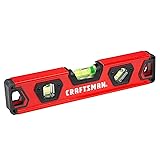 CRAFTSMAN Torpedo Level, 9 Inch, With Shock