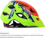 EXCLUSKY Kids Bike Helmet 50-57cm Adjustable 5-13 Years EU CE view 5