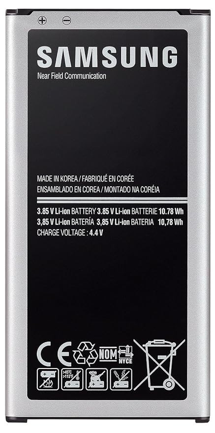 Akku S-5 ((in BLISTER)) Samsung EB-BG900BBEGWW SM-G900 Li-Ion Standard-Akku (2800mAh) für Samsung Galaxy S5 (beachten Origina