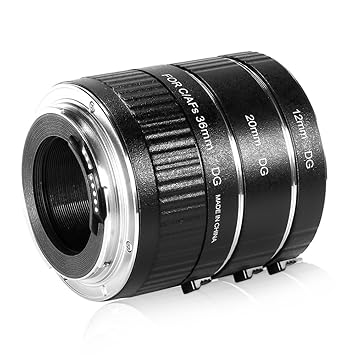 Neewer Conjunto de 3 Tubos de Extensión Automáticos (12-20-36mm ...