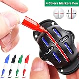 Geeorzo Golf Ball Line Drawing Marking Alignment Kit 2 Pack view 3