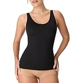 Maidenform Women's Shapewear for Women - Firm Control Tank - Tummy &amp; Back Smoothing - Reversible Scoop &amp; V Neck