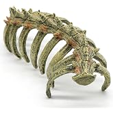 relaqcc Aquarium Skull Animal Skeletons, Reptile Tank Accessories, Fish Tank Decorations for Amphibians, Betta Fish, Shrimp, Hermit Crab, Leopard Gecko