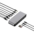 Belkin Thunderbolt 3 Dock Pro w/ Thunderbolt 3 Cable - USB-C Hub - USB-C Docking Station for MacOS & Windows, Dual 4K @60Hz, 40Gbps Transfer Speed, 85W Upstream Charging, w/ Ethernet, SD & Audio Ports