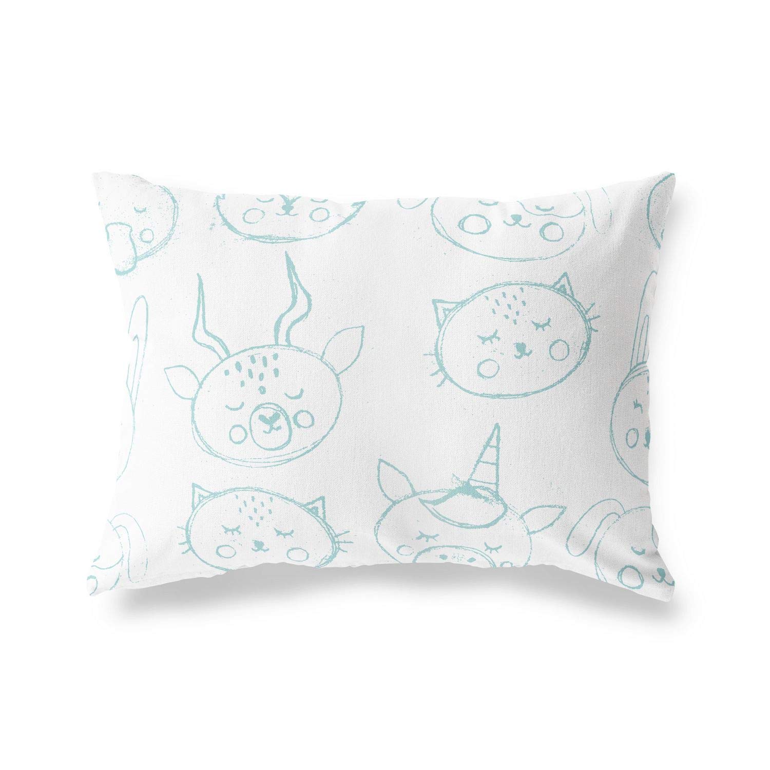 Bonamaison Decorative Cushion Cover Random Pattern, Throw Pillow Covers, Home Decorative Pillowcases for Livingroom, Sofa, Bedroom, Size:35x50 Cm - Designed and Manufactured in Turkey