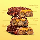 Misfits Vegan Protein Bars Peanut Butter Fudge 14g Protein 1g Sugar Pack of 15 view 4