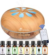 Diffuserlove 550ML Essential Oil Diffuser with Remote Control & Humidifier view 1