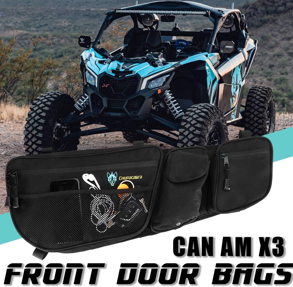Can Am X3 Door Bags - Set of Two Right & Left: Automotive