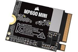 CORSAIR MP600 MINI 1TB M.2 NVMe PCIe x4 Gen4 2 SSD – M.2 2230 – Up to 7,000MB/sec Sequential Read – High-Density 3D TLC NAND 
