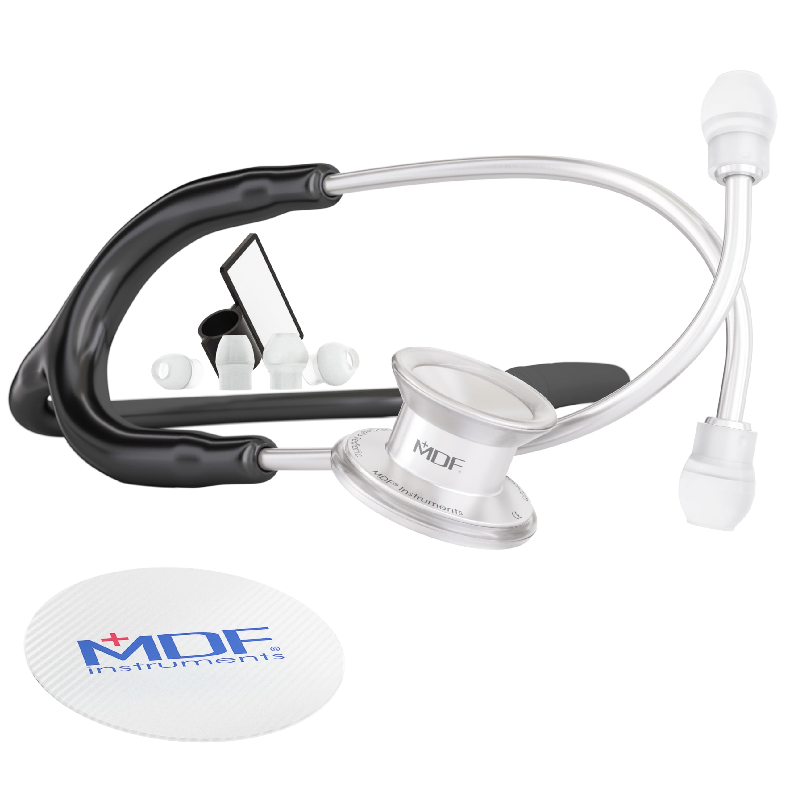 MDF Instruments, MD One Stainless Steel Premium Dual Head Pediatric Stethoscope — image 1