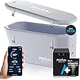 Cold Plunge Tub with Water Chiller (Maintains 37°F) – Complete Ice Bath Tub With Chiller – Ice Bath Water Chiller System with Hoses & Pumps – Cold Plunge Chiller for Recovery, Athletes & Home Use