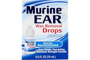 Murine Ear Wax Removal Drops, 0.5 oz Ear Drops Bottle