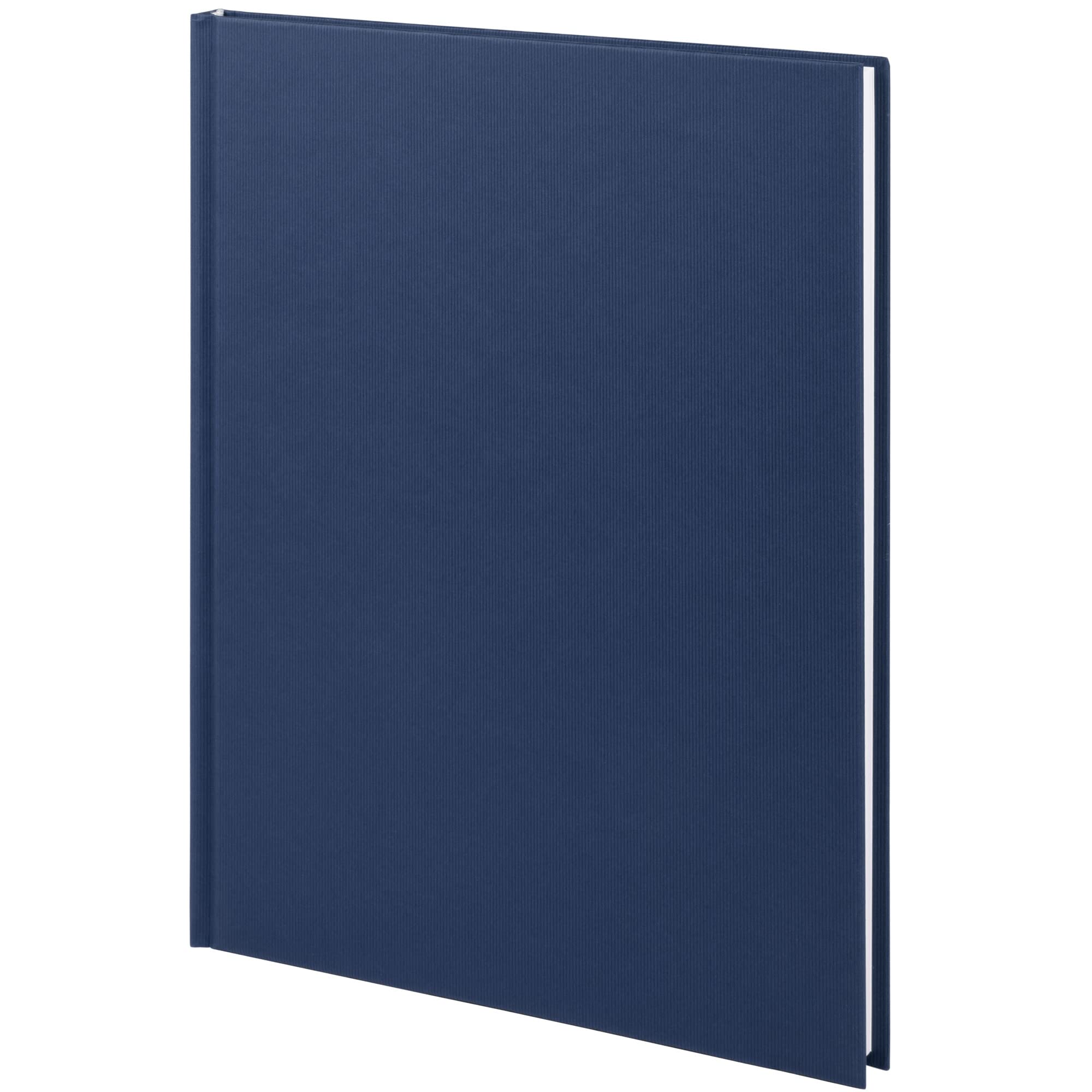 Rössler SOHO A4 Perfect Bound Plain Notebook with 96 Pages - Navy Blue