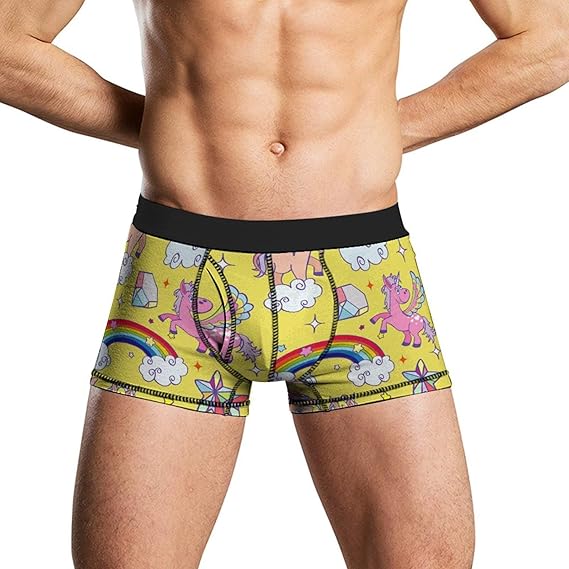 Amazon メンズボクサーパンツ ボクサーブリーフ 男性下着 動物柄 アニマル柄 ユニコーン ローライズ 抗菌防臭加工 パンツ 履き心地抜群 ブリーフ 通気 吸汗速乾 前閉じ U字型立体デザイン 無地 下着ボクサー ストレッチ S 2xl ボクサー 通販