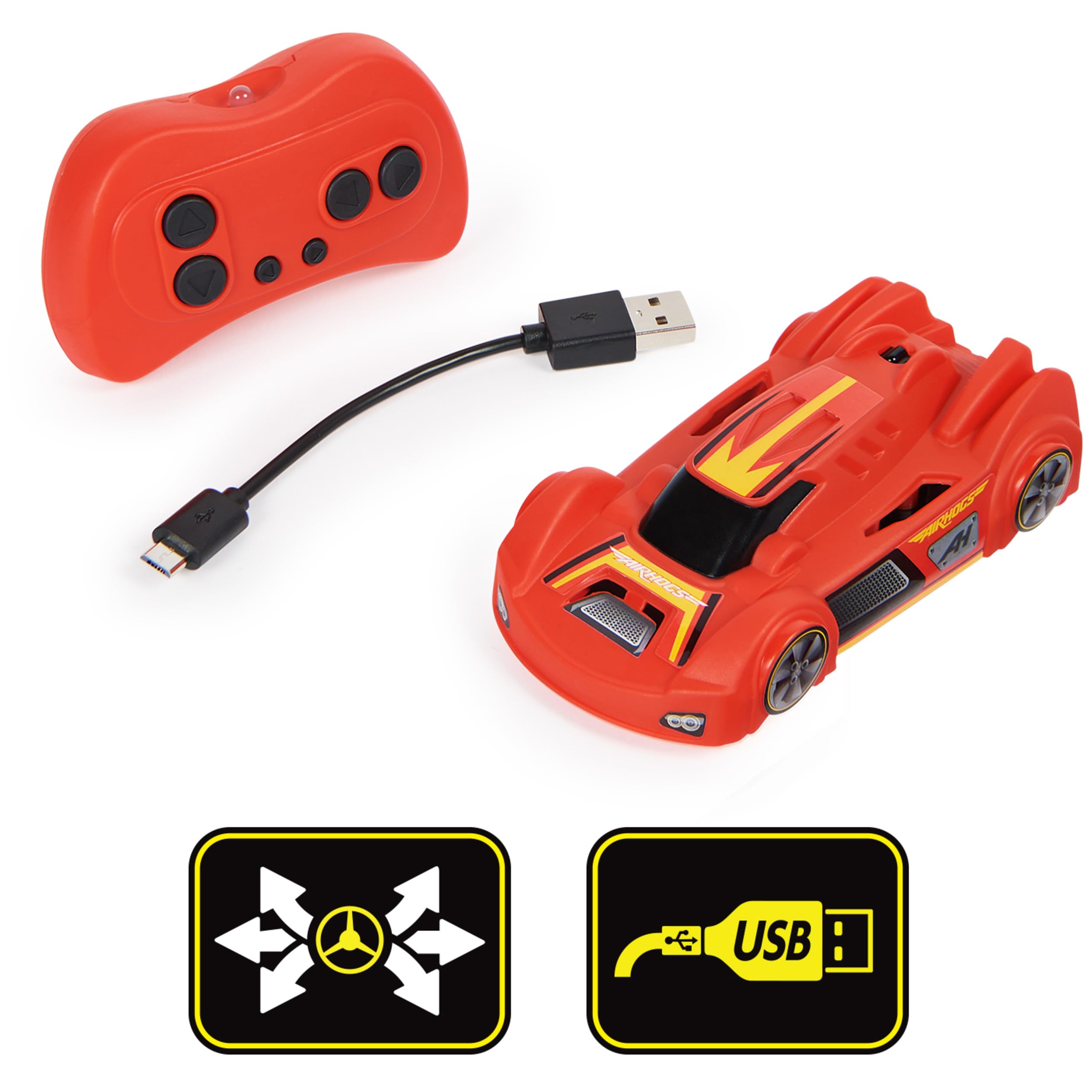 Air Hogs Zero Gravity Sprint RC Car - Indoor Playground Fun - Walmart Supplies