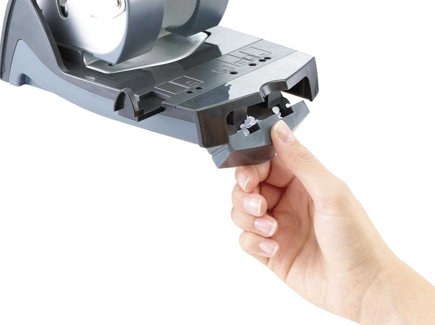 Maped Easy 35/40 Sheets Hole Punch, Metallic - Image 3
